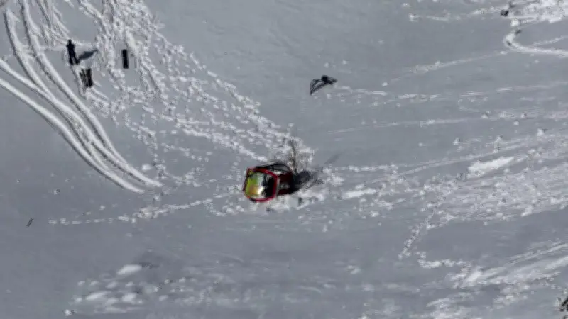 Gondel-Absturz in Schweizer Skigebiet Engelberg: Mindestens ein Verletzter durch starken Wind