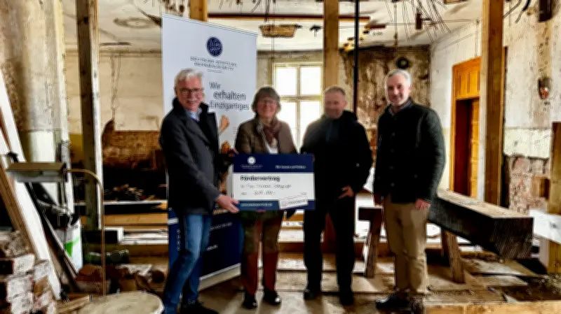 Gutshaus Groß Salitz: Fünfter Bauabschnitt startet mit Förderung von 205.000 Euro