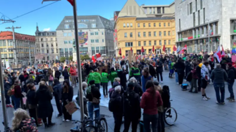 Halle: Erneute Großdemonstration gegen drohende Kürzungen in Kultur, Sport und Soziales