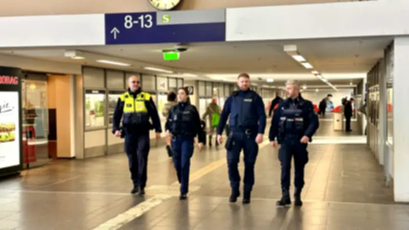 Halle startet Quattro-Streifen: Vier Sicherheitsdienste gemeinsam am Hauptbahnhof
