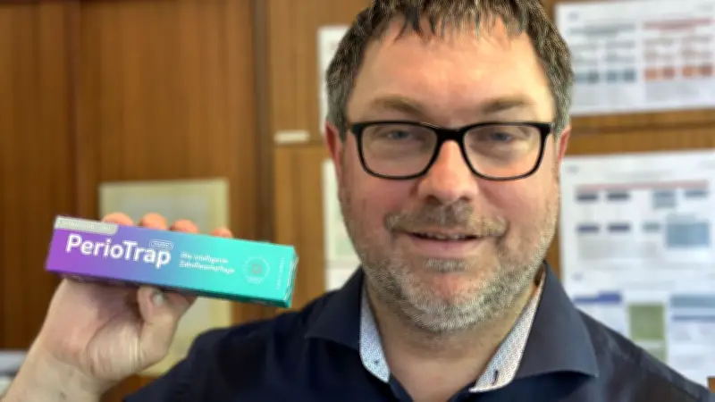 Hallesches Start-up PerioTrap: Wunder-Zahnpasta gegen Zahnfleischbluten löst Ansturm aus