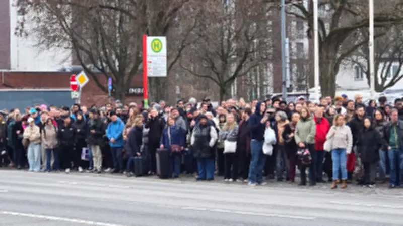 Hamburg: Zweiter ÖPNV-Warnstreik innerhalb weniger Tage legt Nahverkehr lahm