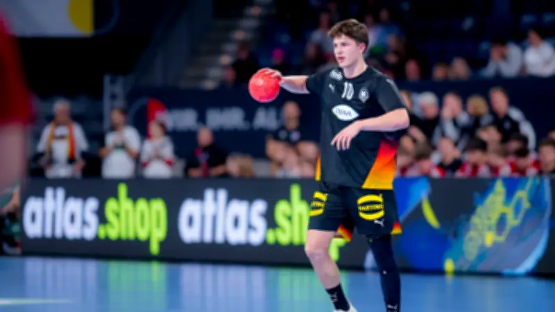 Handball-Talent Rasmus Ankermann: Drei Tage bei der A-Nationalmannschaft als Karriere-Boost