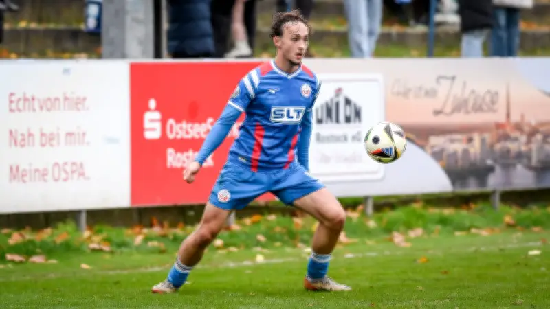 Hansa Rostock II schlägt Tabellenführer Tasmania Berlin in der Oberliga Nordost/Nord