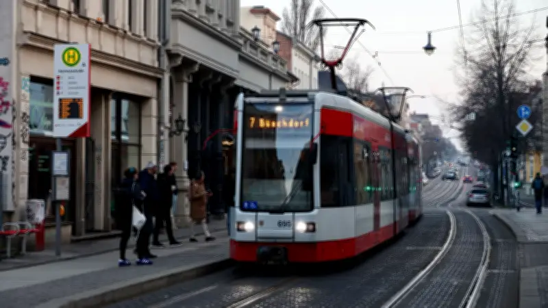 Havag-Streik in Halle: Ersatzfahrplan hält ÖPNV trotz Tarifkonflikt am Laufen