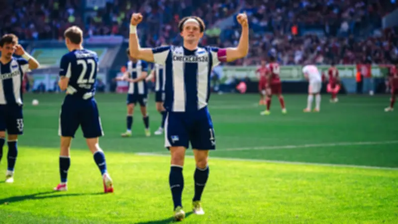 Herthas Tor-Rekord in Düsseldorf: Reese schießt sich an die Spitze der Scorerwertung