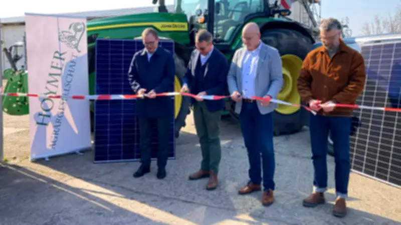 Hoymer Agrargesellschaft startet Zwei-Millionen-Euro-Projekt: Dächer werden zu Solar-Kraftwerken