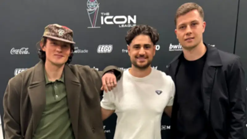 Icon League Berlin: Hertha-Stars Reese und Ernst duellieren sich mit Weltgrößen