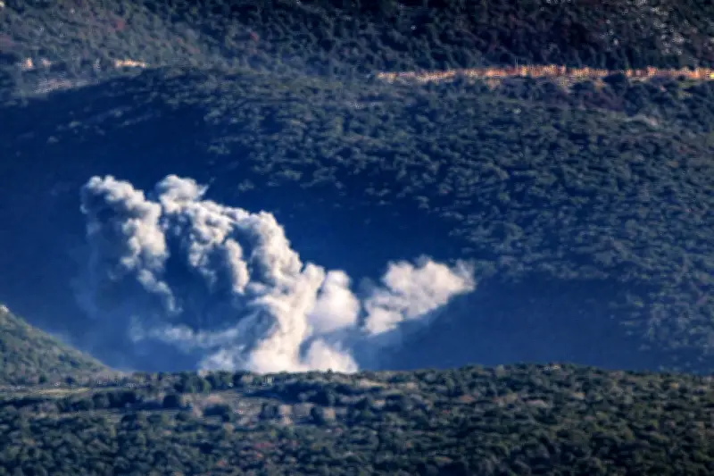 Israelische Armee bombardiert Hisbollah-Stellungen im Libanon nach Angriff