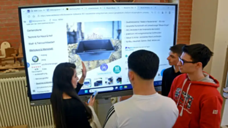 Italienische Schüler besuchen WEMA Berufsschule in Aschersleben: Kultureller und fachlicher Austausch