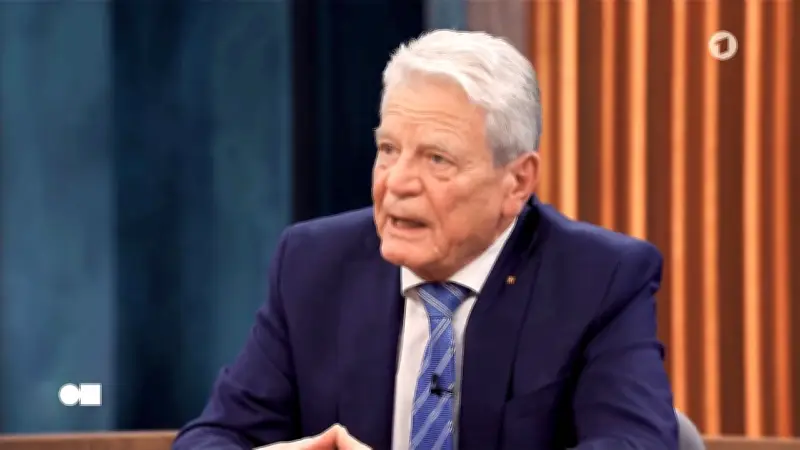 Joachim Gauck: Völkerrecht in der Krise - USA als verlorener Hüter