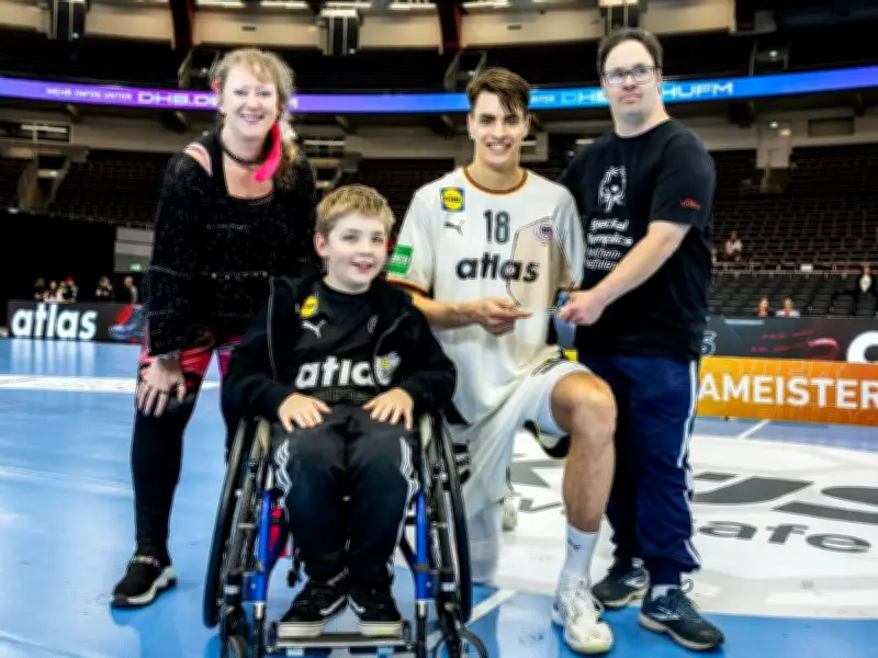 Julian Köster erhält German Handball Award für Special Olympics Engagement