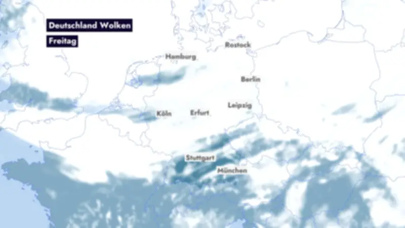 Kaltfront überrollt Mecklenburg-Vorpommern: Temperatursturz im Tagesverlauf