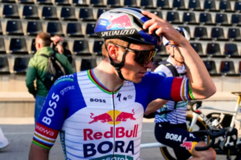 Katalonien-Rundfahrt: Evenepoels Sturz im letzten Kreisverkehr kostet Siegchance