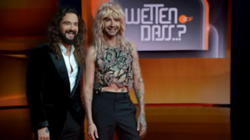 Kaulitz-Brüder planen wilde Publikumswette für 'Wetten, dass..?'-Auftakt in Halle