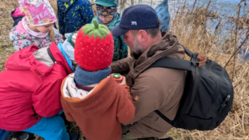 Kinder werden Mini-Ranger: Naturpark-Entdeckungstour in Carpin begeistert Kita-Käferburg