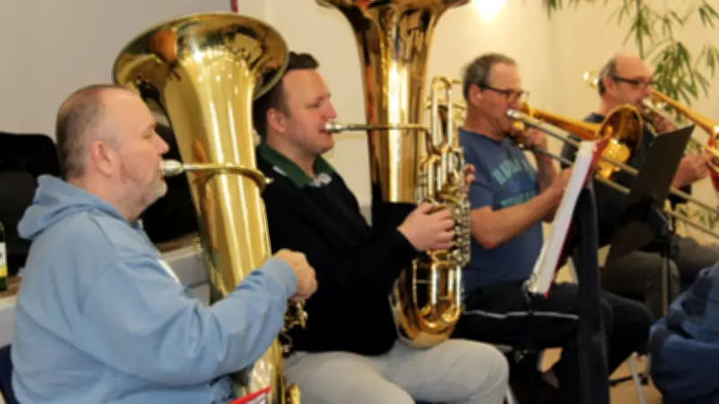 Klostermansfelder Musikverein zeigt neue Blasmusik nach intensivem Trainingslager