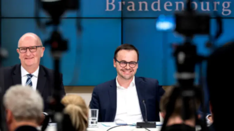 Koalitionsvertrag Brandenburg: Wirtschaft jubelt, Gewerkschaften warnen vor Sozialabbau