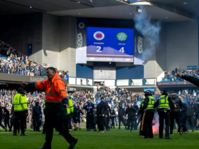 Krawalle nach Old-Firm-Derby überschatten Celtics Pokalsieg im Ibrox Park