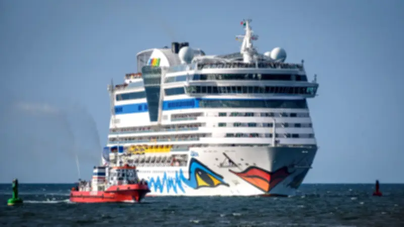 Kreuzfahrtsaisonstart in Warnemünde: AIDAdiva eröffnet mit feierlichem Einlauf