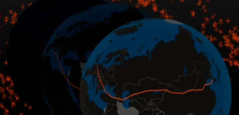 Krieg im Nahen Osten: Flugverkehr zwischen Europa und Asien massiv beeinträchtigt