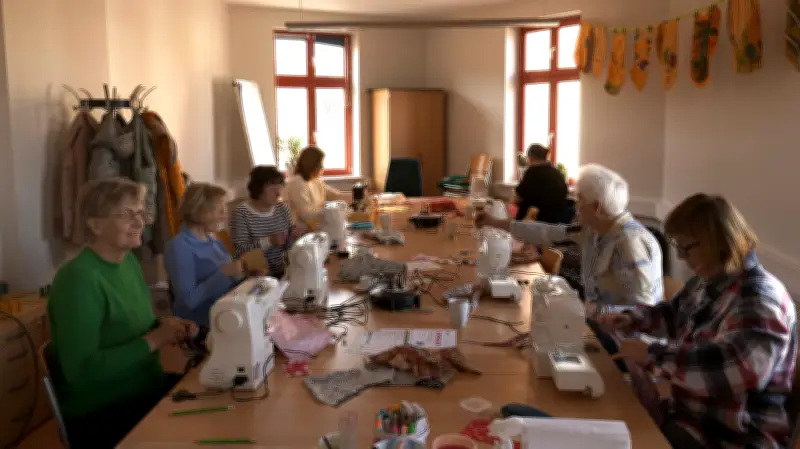 Kunstprojekt für Landesgartenschau 2027: Blütenblätter aus Alttextilien werden bemalt