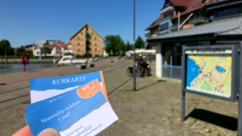 Kurabgabe bringt Neustrelitz 141.000 Euro – Fahrradleitsystem verzögert sich