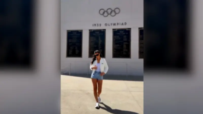 Laura Wontorra deutet Olympia-Geheimnis an: Moderatorin genießt Trip in Los Angeles
