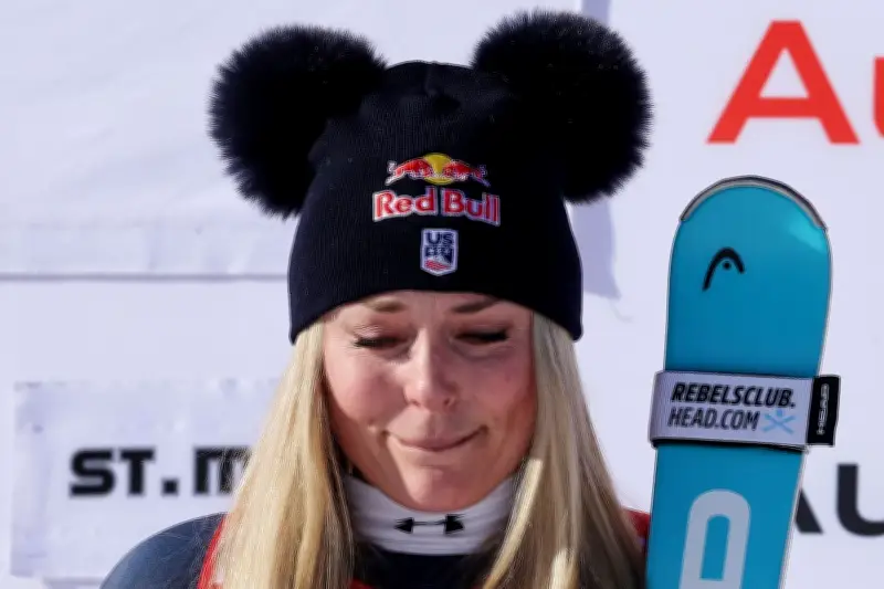 Lindsey Vonn reagiert emotional auf drohenden Verlust der Abfahrts-Weltcup-Führung