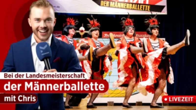 LIVEZEIT mit Chris: Live-Stream von der Landesmeisterschaft der Männerballette in Staßfurt
