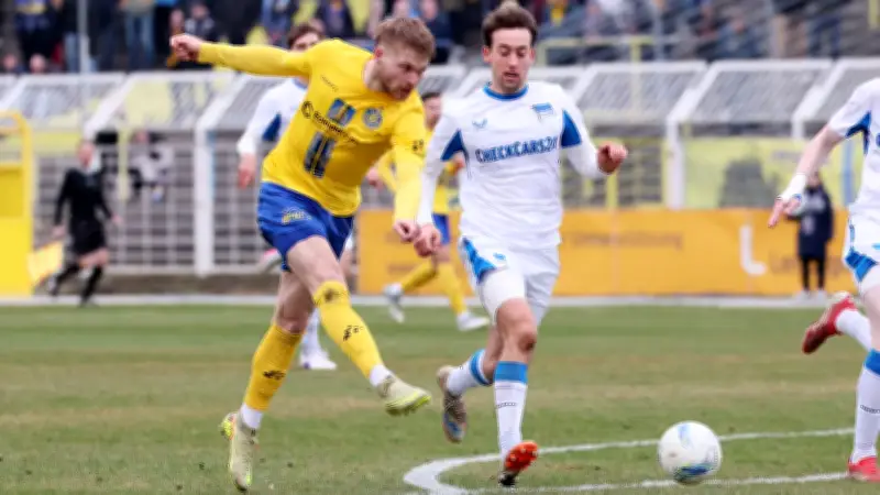 Lok Leipzig feiert Kantersieg: 4:0 gegen Hertha BSC II nach Jena-Frust