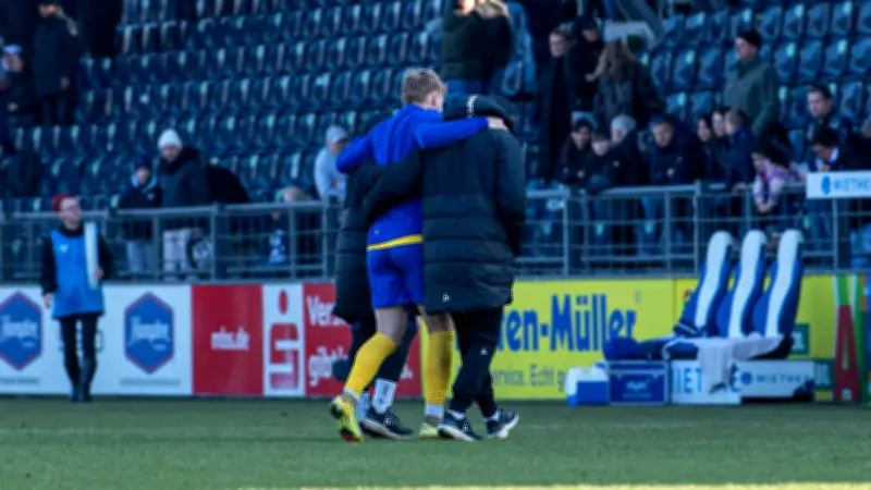 Lok Leipzigs Torjäger Stefan Maderer: Keine schwere Verletzung nach Siegtreffer