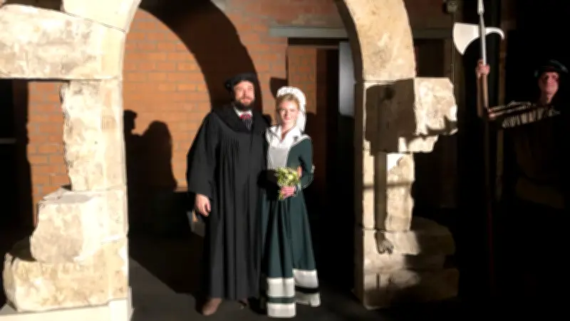 Lutherpaar für Wittenbergs Stadtfest steht fest: Emily und Martin Uhlich übernehmen Rolle