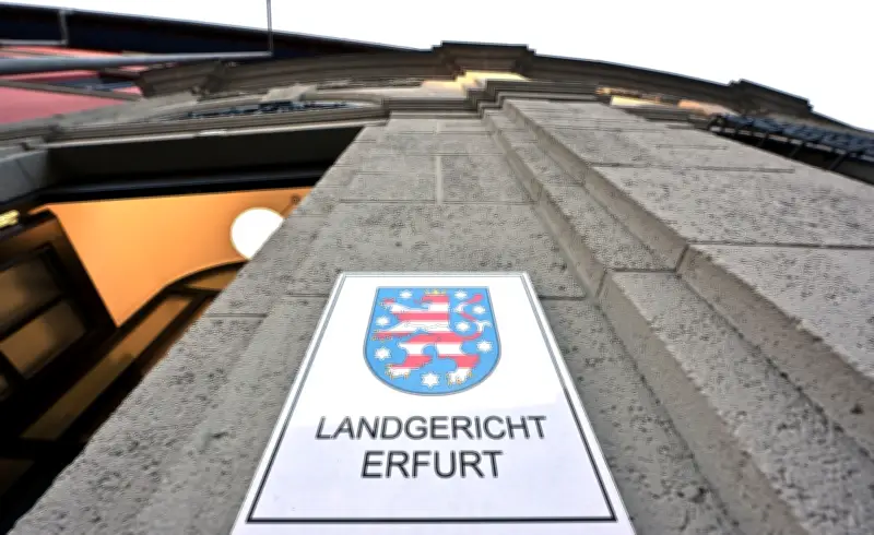 Mafia-Prozess in Erfurt: Neustart nach Erkrankung eines Schöffen