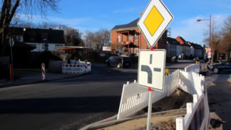 Malchin: Straßenbau am Turnplatz geht weiter - Erneute Vollsperrung ab März