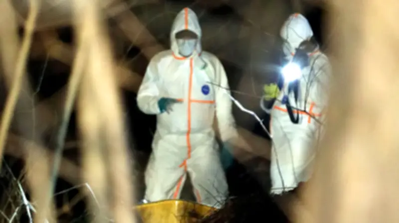 Mann entdeckt menschliche Leiche in Wanne im Rostocker Wald bei Gartenarbeit