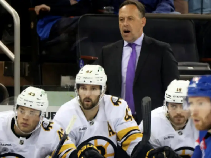 Marco Sturms Bruins feiern wichtigen Sieg gegen Washington Capitals in NHL