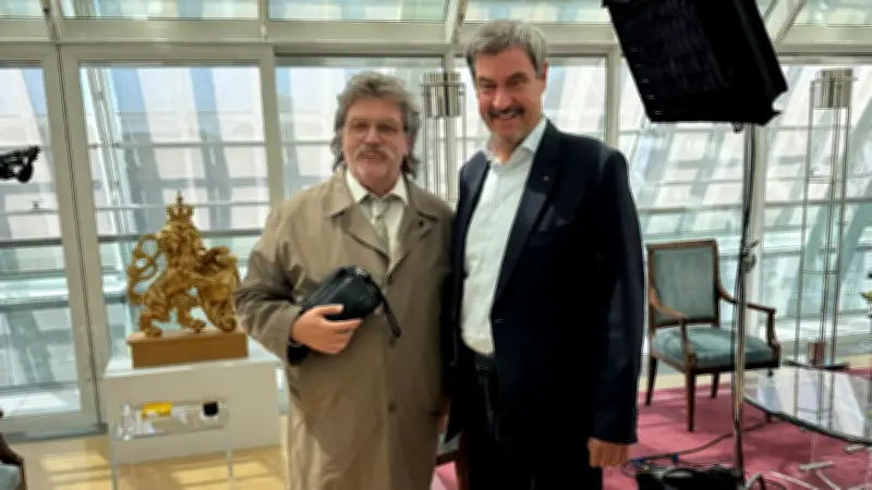 Markus Söder gibt Kinodebüt: Horst Schlämmer trifft bayerischen Ministerpräsidenten