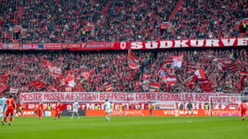 Massenproteste in Bundesliga-Stadien: Fans fordern Regionalliga-Reform und Kompassmodell