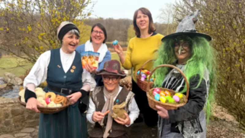 Mehr als 100 Ostereier versteckt: Märchenhafte Suche in Mecklenburg-Vorpommern