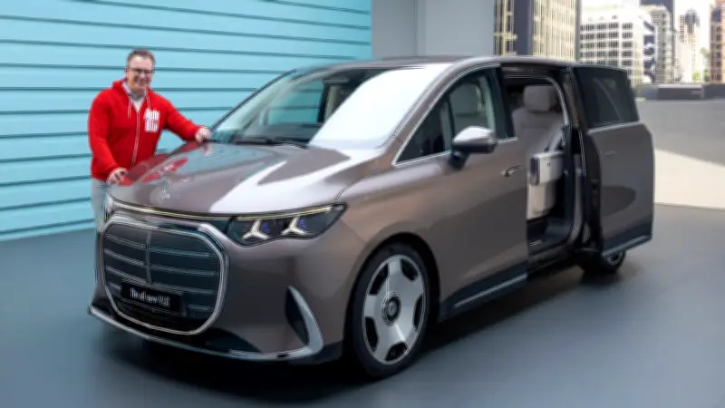 Mercedes VLE: Elektro-Van mit über 700 km Reichweite revolutioniert das Segment