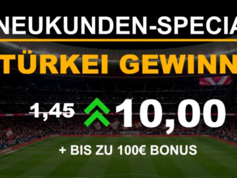 Merkur Bets bietet 10,0-Quote auf Türkei-Sieg gegen Rumänien im WM-Playoff