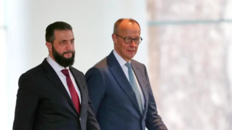 Merz und Syriens Präsident vereinbaren Rückkehr von 80 Prozent der Flüchtlinge