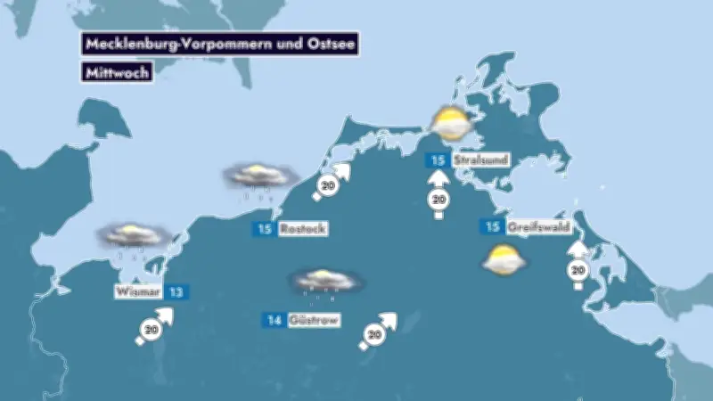 Meteorologisches Phänomen zieht heute über Mecklenburg-Vorpommern hinweg