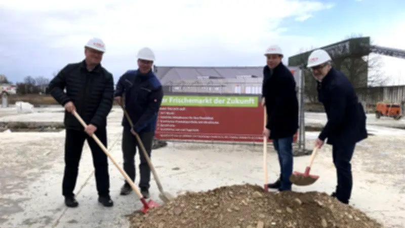 Millioneninvestition im Harz: Neubau des List-Großmarkts in Quedlinburg nach Brand gestartet