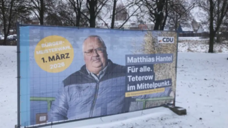 Nach Bürgermeisterwahl-Debakel: CDU-Fraktionschef Hantel verlässt Teterower Stadtpolitik