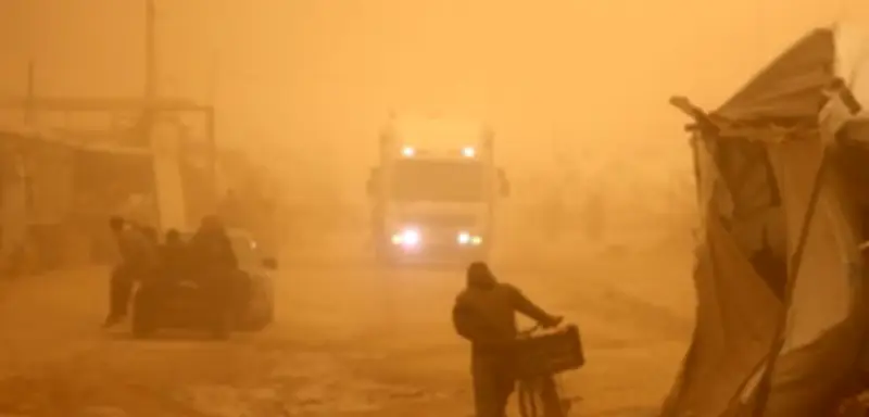 Nahost: Sandsturm verschärft Lage in Gaza - Internationale Friedenstruppe soll im Mai starten