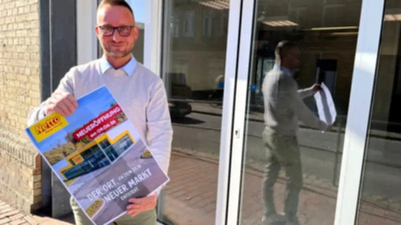 Netto Marken-Discount eröffnet früher als geplant in Brüel und sucht Mitarbeiter