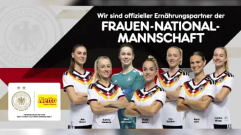 Netto wird offizieller Ernährungspartner der DFB-Frauen-Nationalmannschaft