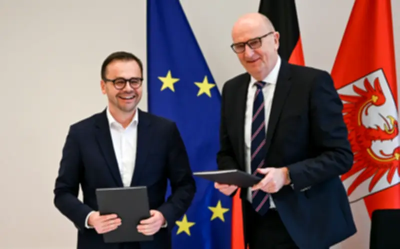 Neue Ära in Brandenburg: Rot-Schwarz-Regierung startet mit Kabinettsernennung